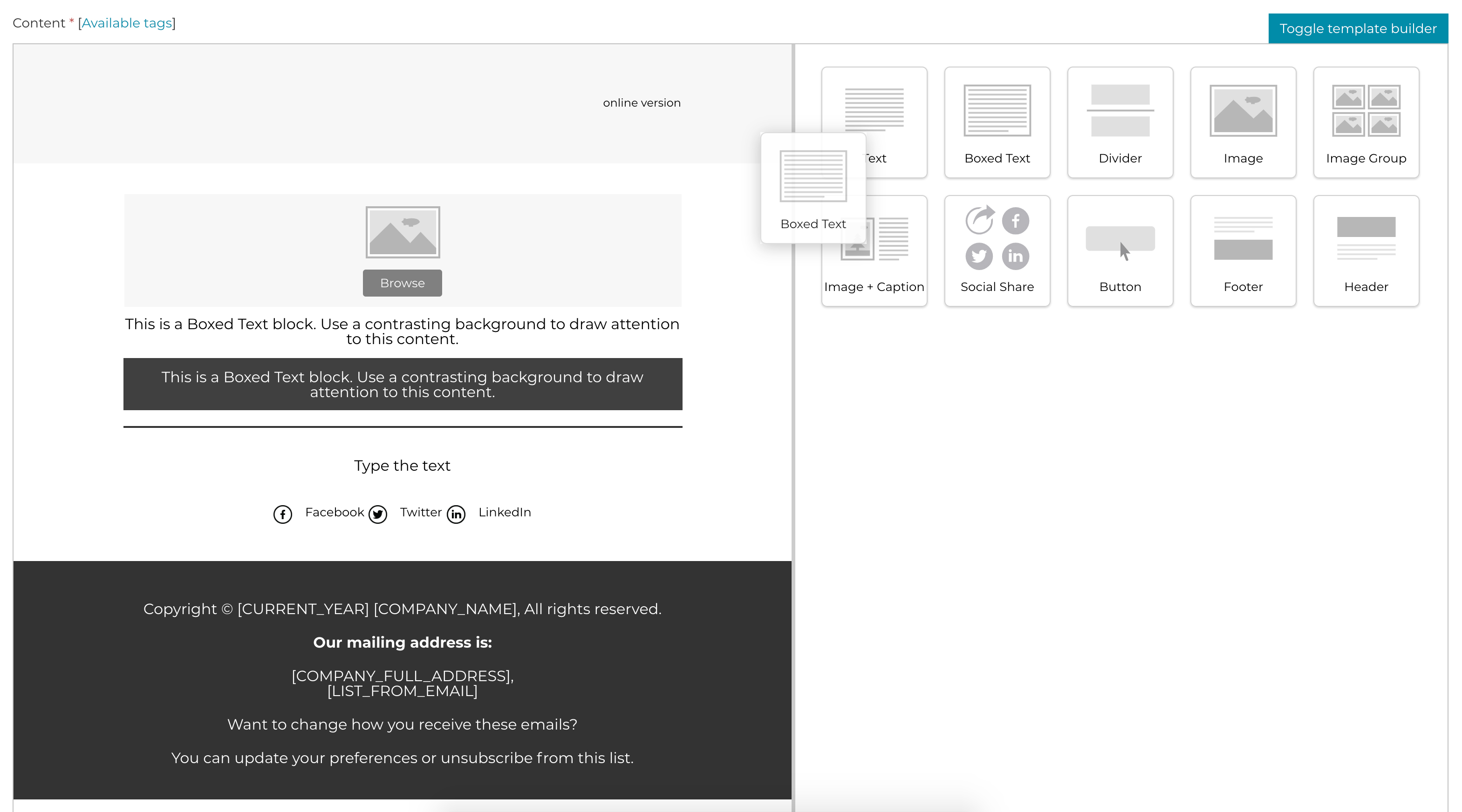 Invia email migliore
